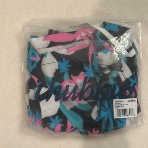 Mens L Chubbies Swim Trunks 5.5” Inseam